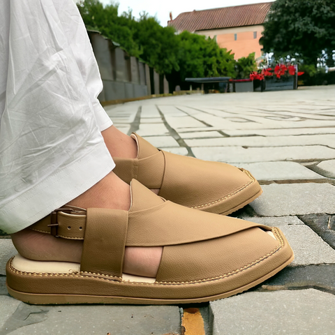 Kaptan Chappal Brown