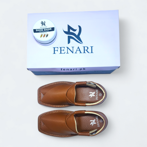 Comfortable Kaptan Dotted Mustard Chappal Pakistan