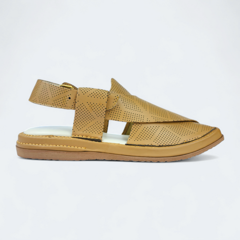 Genuine Dotted Camel Handmade Chappal for Foot Relief
