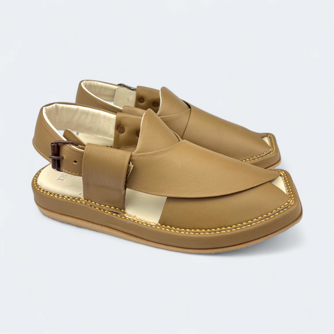 Kaptan Chappal Brown