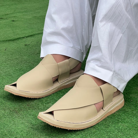 Kaptan Handmade Cream Footwear