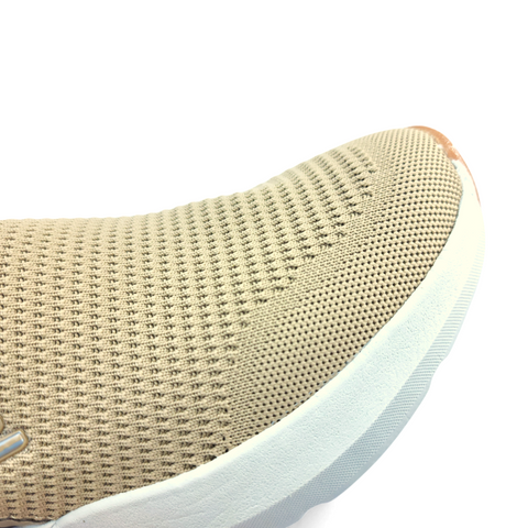 Skechers Men's Relaxed Fit Shoes Beige | 1001