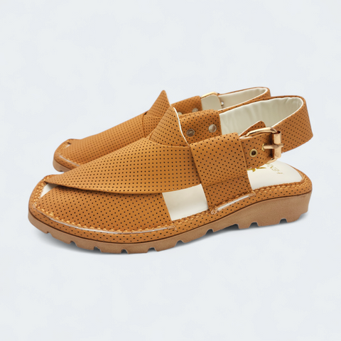 GOGO Medicated Chappal Dotted  Yellow