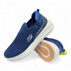 Skechers Men's Relaxed Fit Shoes Blue | 1002