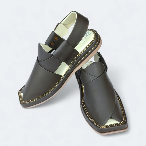 Kaptan Medicated Chappal Chocolate