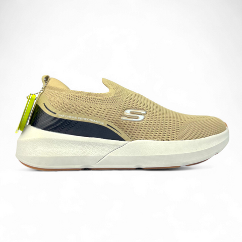 Skechers Men's Relaxed Fit Shoes Beige | 1001