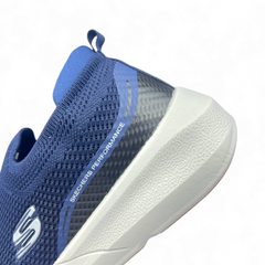 Skechers Men's Relaxed Fit Shoes Blue | 1002